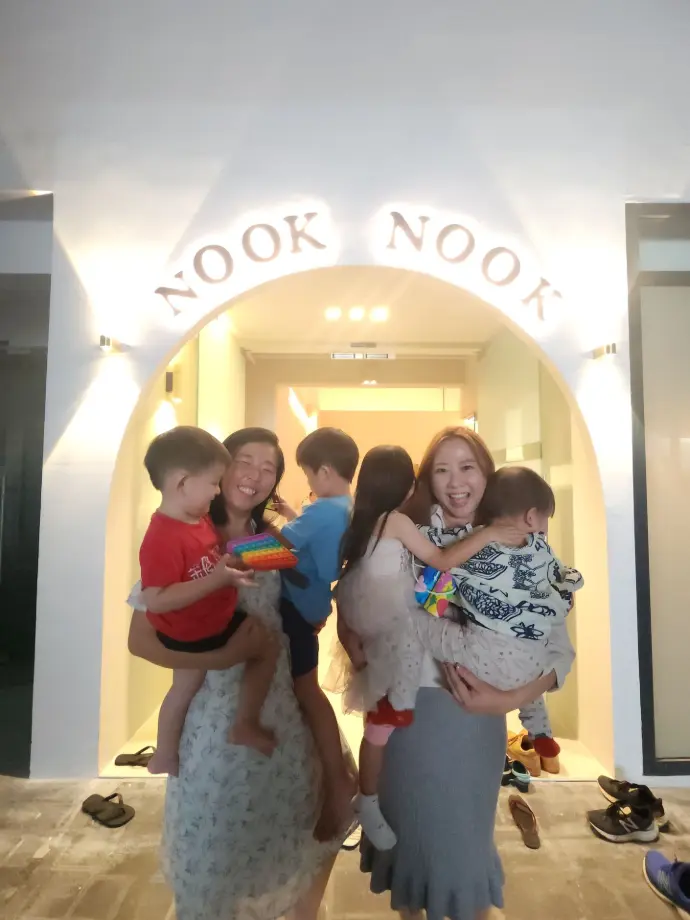 Two mums, two toddlers, one shared dream.